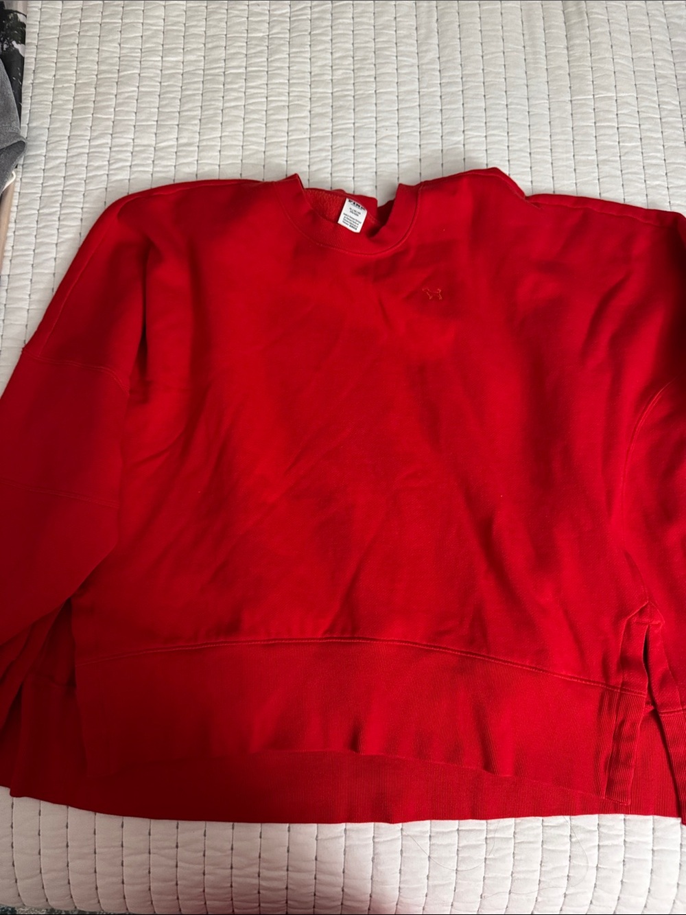 PINK Victoria's Secret Red Crewneck Sweatshirt